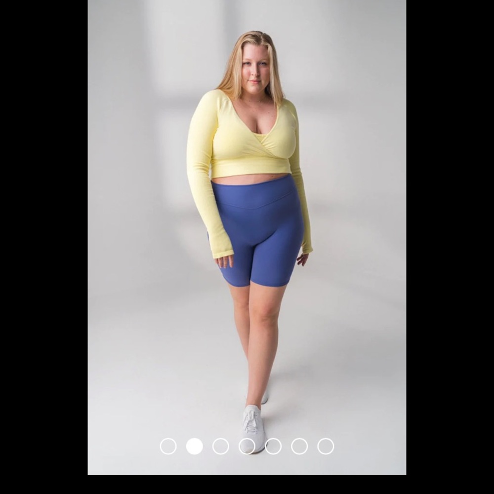 Balance Athletica wrapped crop Sweater